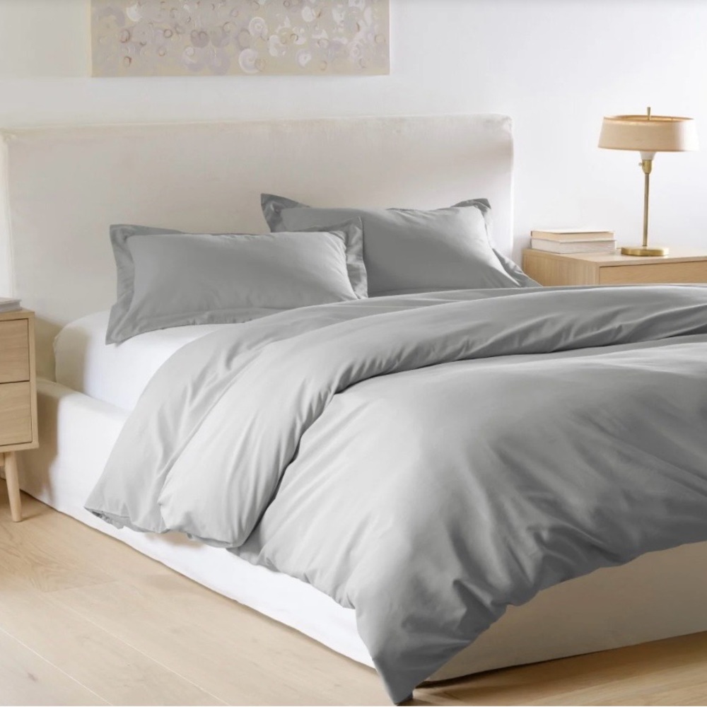 Gray Duvet Cover